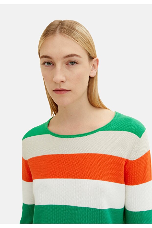 Pullover Strickpullover R-Neck - 5