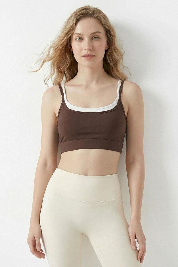 9033 بويستير مزدوج اللون بني - 3