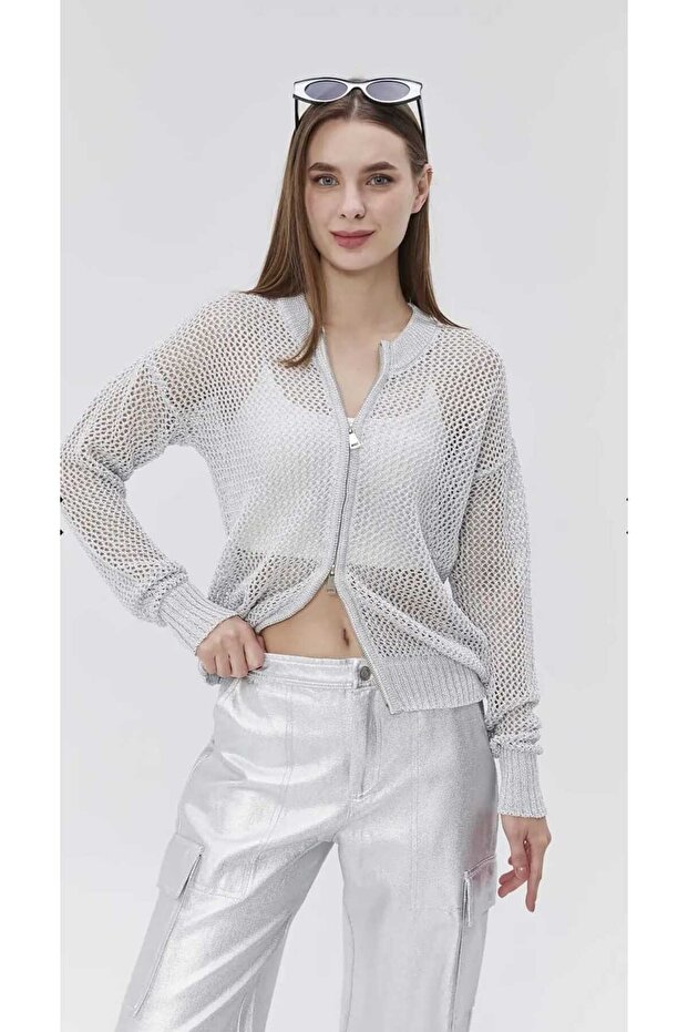 SIMLI FERMUARLI CEKET - 3