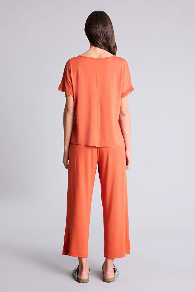 Basıc Pijama Takımı Üst Alt G7589AX26SP - 6