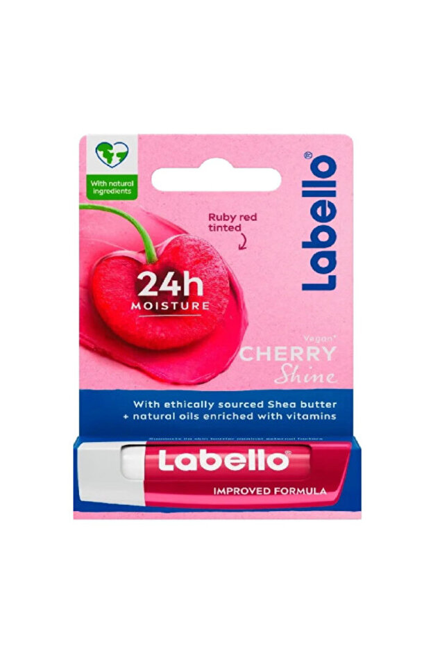 Cherry Shine 4.8gm 168372 5249 --- Labello Cherry Shine Lip Balm 4.8gm