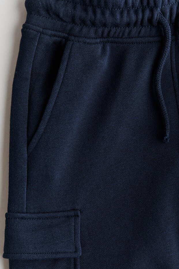 Kargo Sweatshirt Şort - 2