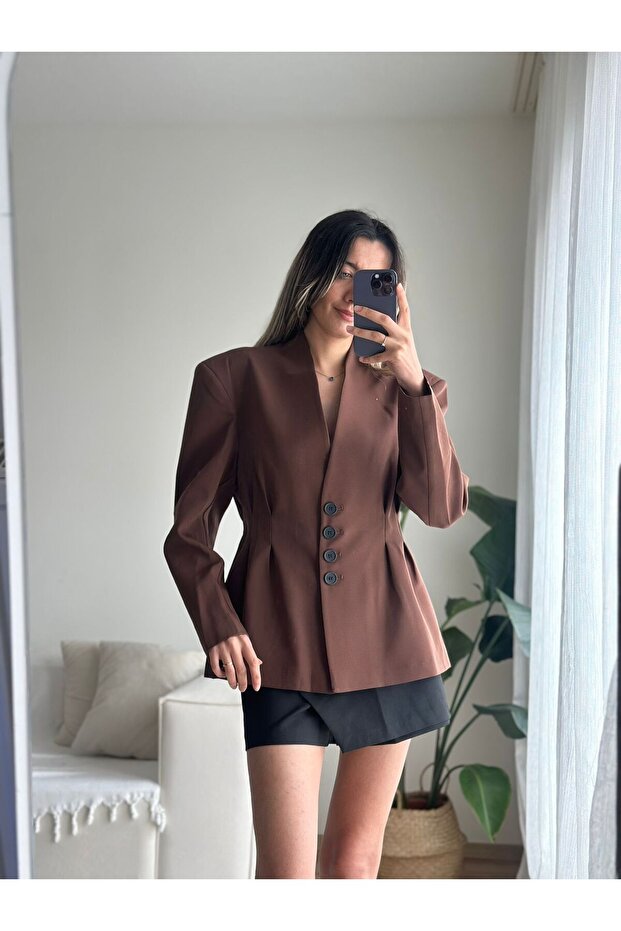 تصميم سترة بليزر قصة ضيقة - 3