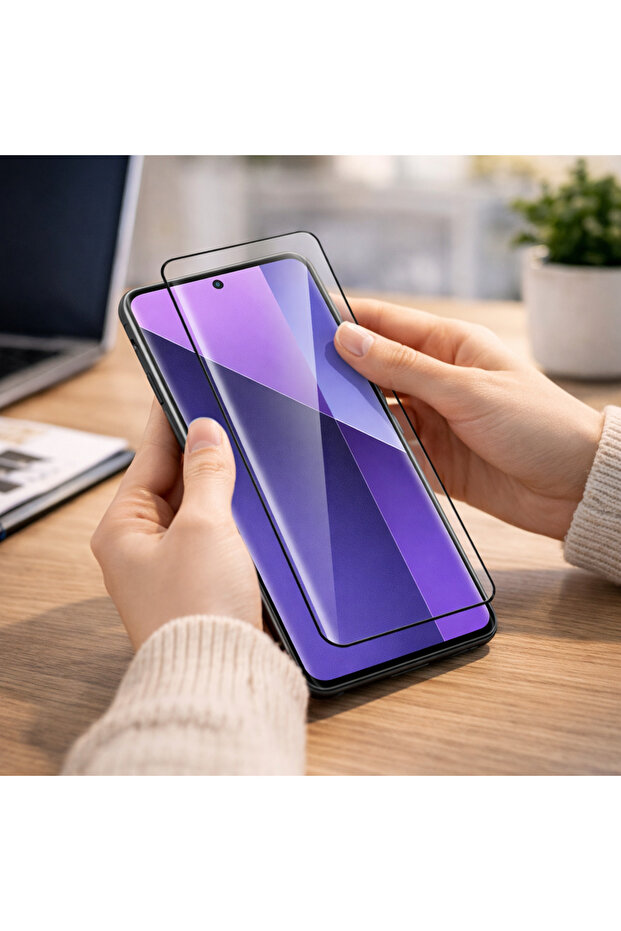 Redmi Note 13 Pro Plus Compatible Polymer Nano Screen Protector Full Coverage - 5