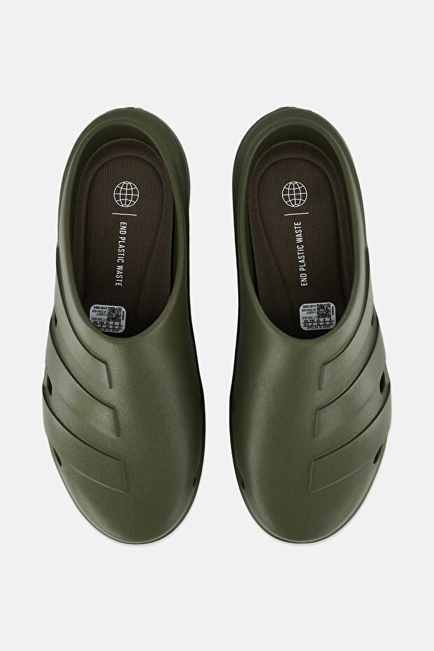 قباقيب رجالية سهلة الارتداء من أديكان، زيتوني - 2