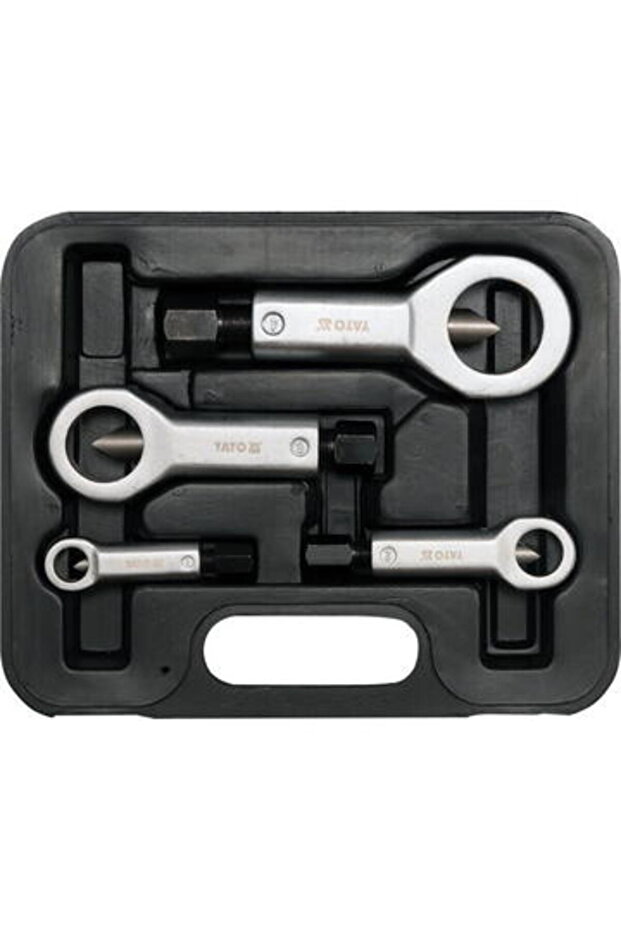 Nut Splitting Tool Set, 4 pieces - 2