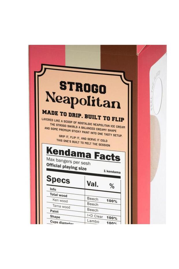 Kendama Strogo Neapolitan Strawberry - 6