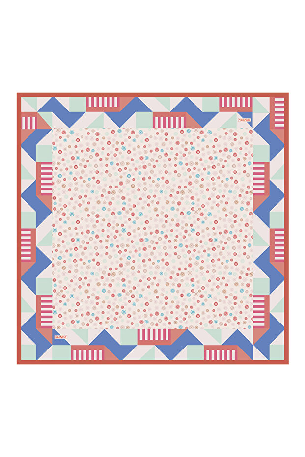 وشاح سالمون 90X90 بيور تاتش
