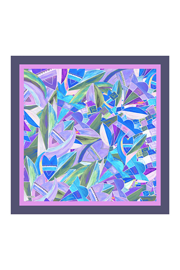 وشاح ليلك 90X90 بيور تاتش