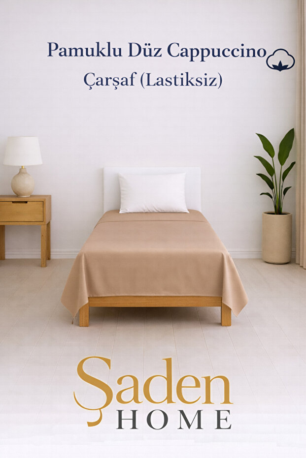 Cotton Lu Single Cappucino Carpet Bed Sheet X240Cm