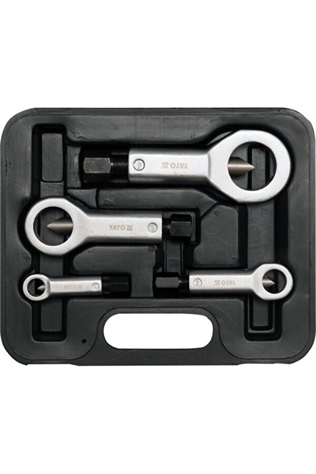 Nut Splitting Tool Set, 4 pieces - 1