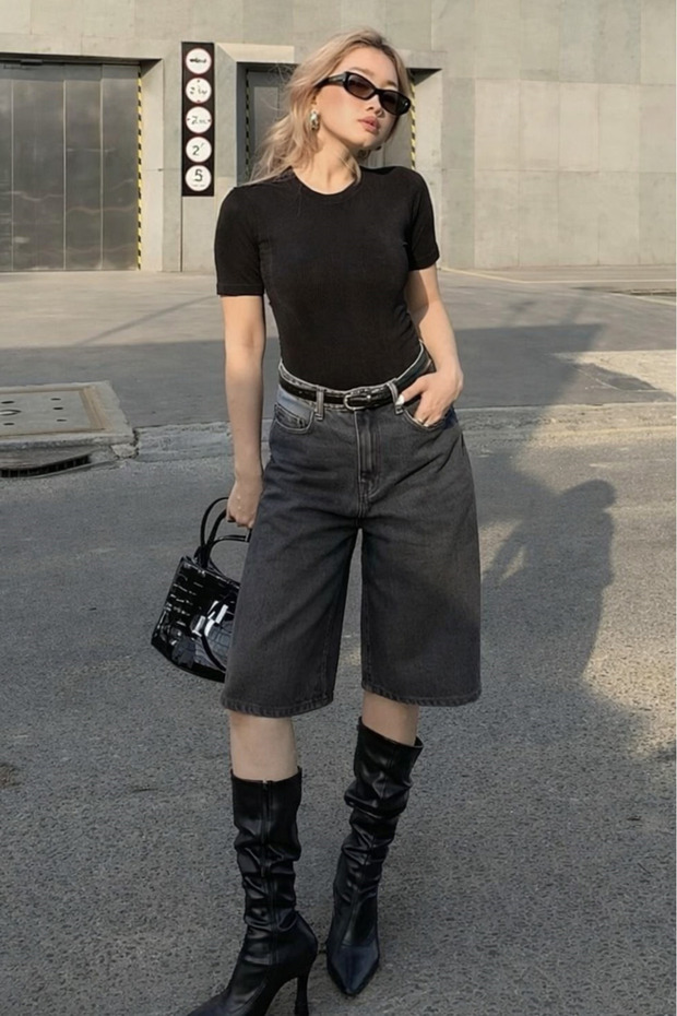Smoked Women's Bermuda Shorts Mg2539