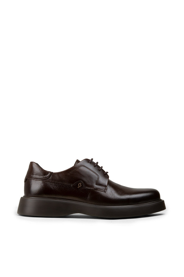 Men's Brown Genuine Leather Casual Shoes
