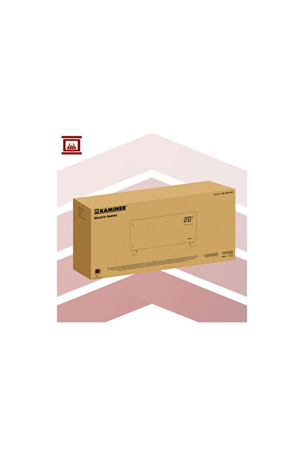 Electric radiator, remote control/app, 2500W, adjustable, timer, weekly program, black - 8