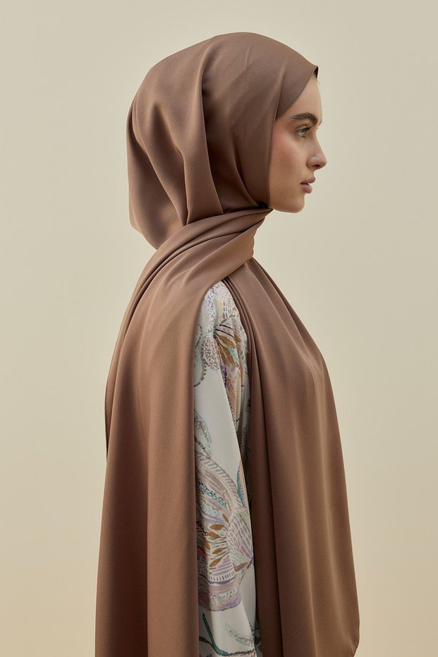 Merwish Vintage Women's Shawl 2616 Mocha