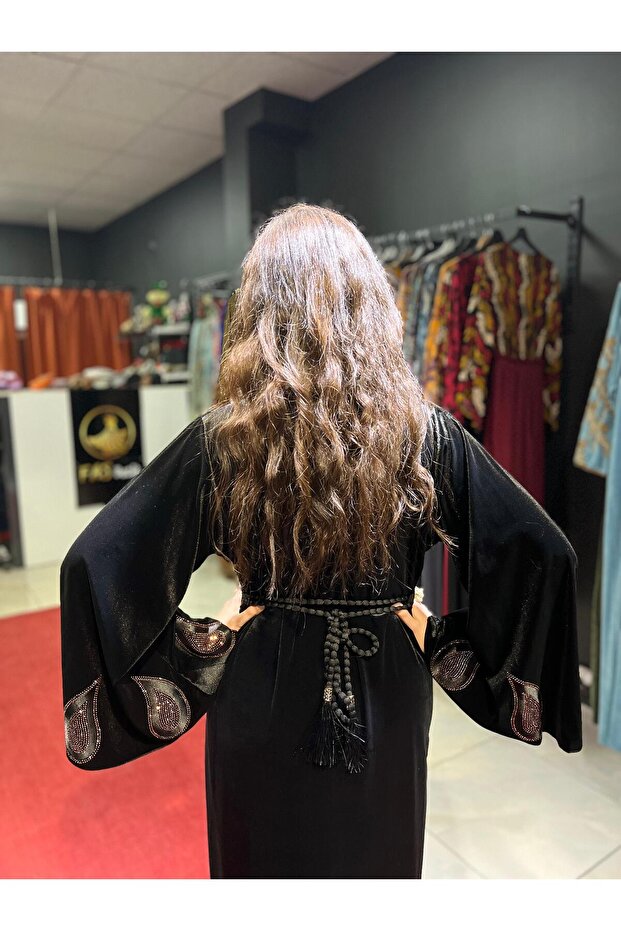 KADİFE ABAYA - 2