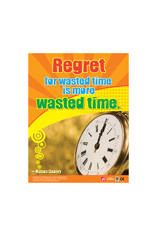 Time - Wall Chart in English