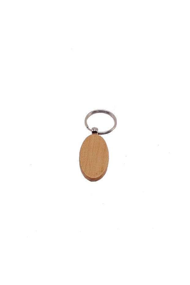 Breloc lemn oval 50/set