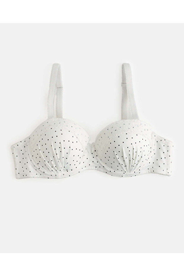 Women Assorted 2-Pack Printed & Solid Balconette Bras with Lace - 4
