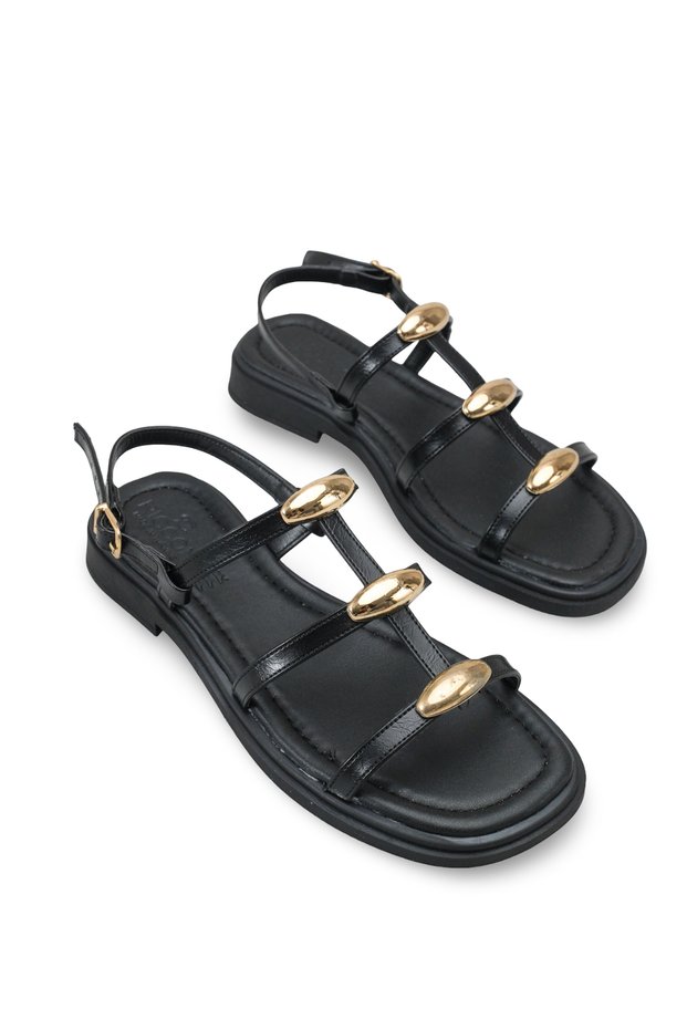 Luna Viven Women's Sandals 00121003 Black Rustic