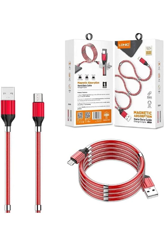كابل بيانات LS491 USB-Micro بطول 1 متر - 3