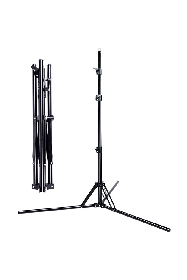 Studio light stand 75 - 200cm reversible - 1