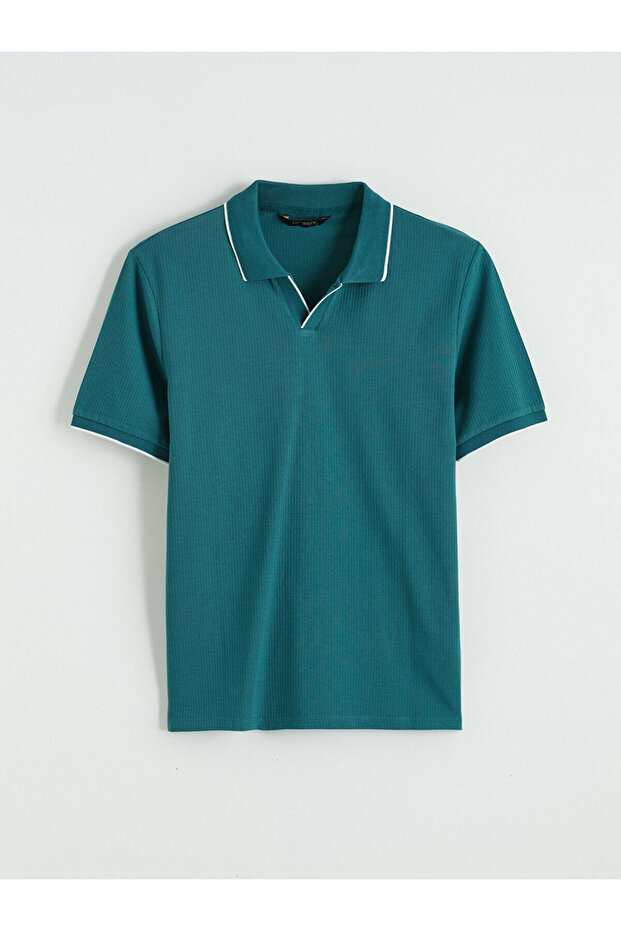 Polo Neck Men's T-Shirt