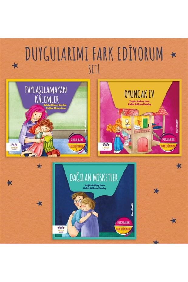 Duygularımı Fark Ediyorum Seti (3 Kitap Set)