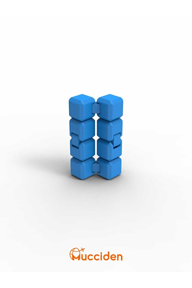 Blue Infinity Cube – Infinite Cube & Movable Stress Cube - 4