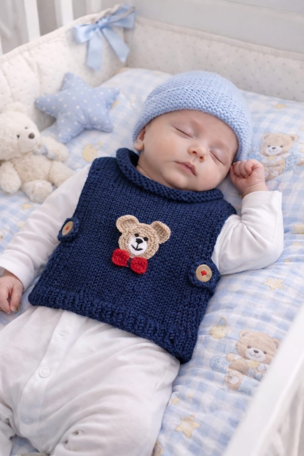 %100 El Dokuma Süveter - 2