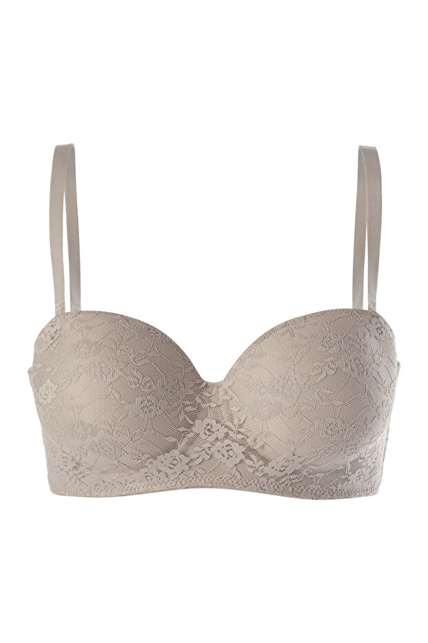Women's Unpadded Lez Lace Unpadded Strapless Bra