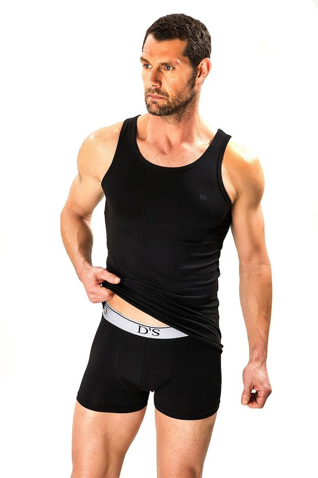 Comfort Men's Athlete Boxer Set Boxed Groom's Chest Dowry Set Black