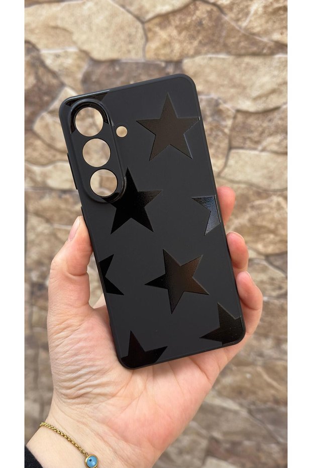 Samsung Galaxy S26 Compatible Star Silicone Shock-Absorbing Classic Protected Rubber Case