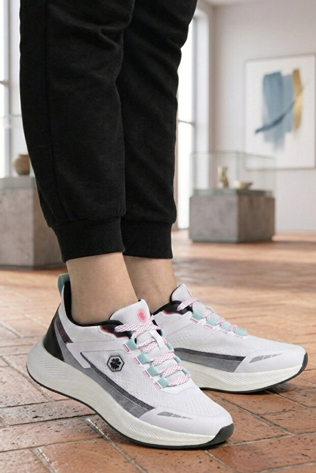 A6960 White Women's Casual Shoes Sneakers