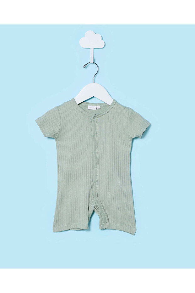 طقم ملابس أطفال أولاد بأزرار أمامية متنوعة، عبوة من قطعتين - 3