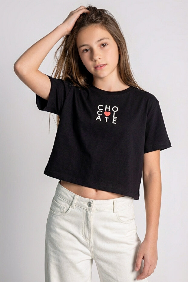 Girl's Crop T-Shirt