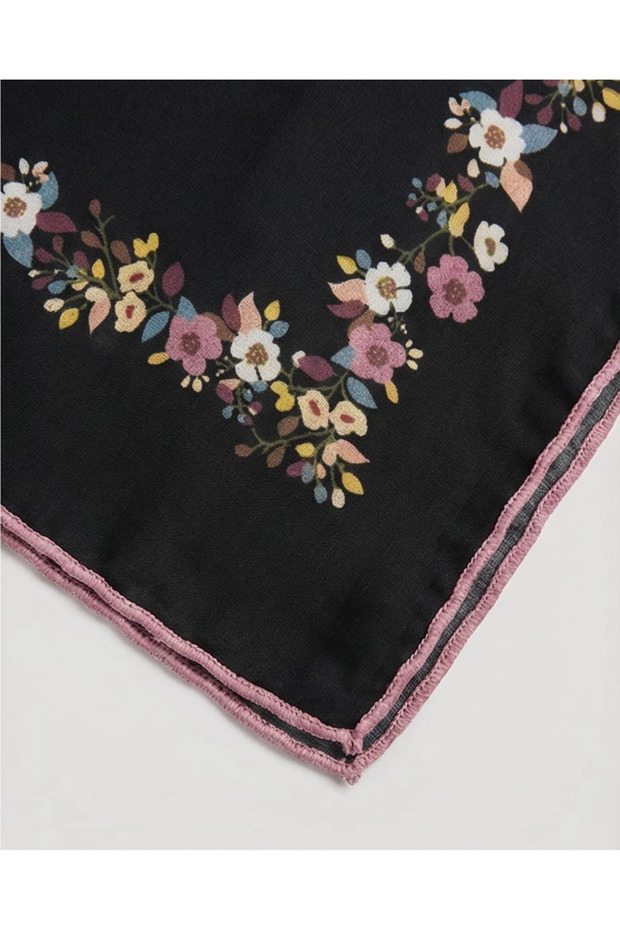 SİLK COTTON EŞARP-Pembe - 3