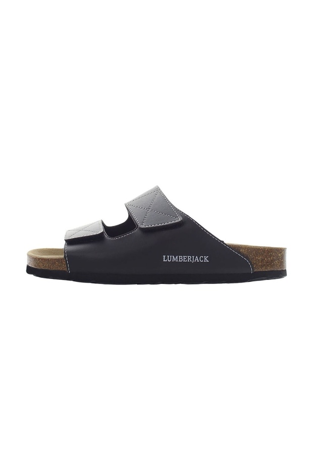 2 Bands Sandal Black Women's Sandals