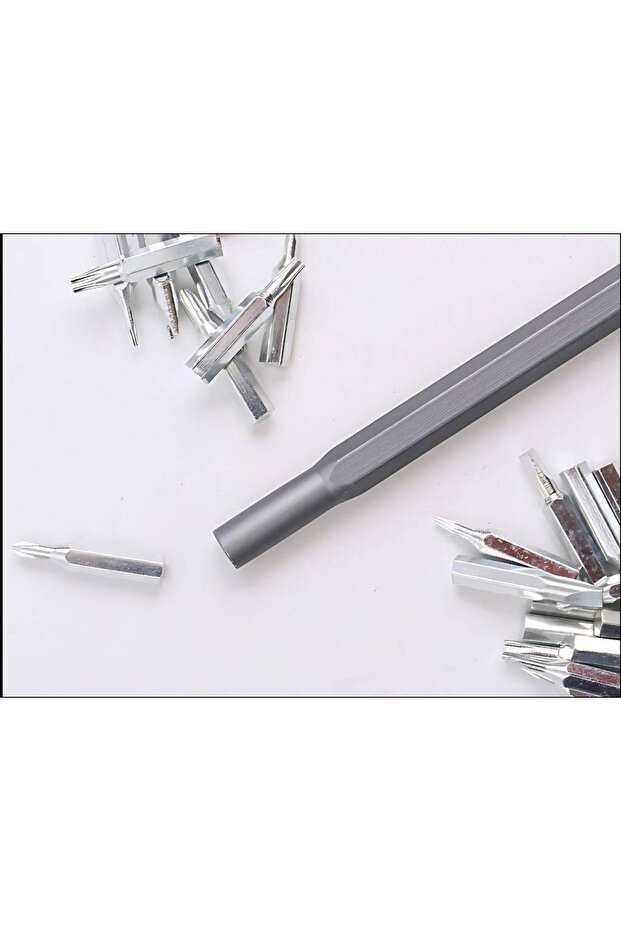 Precision screwdriver bit set with magnetic bits, 24 bits + box - 5