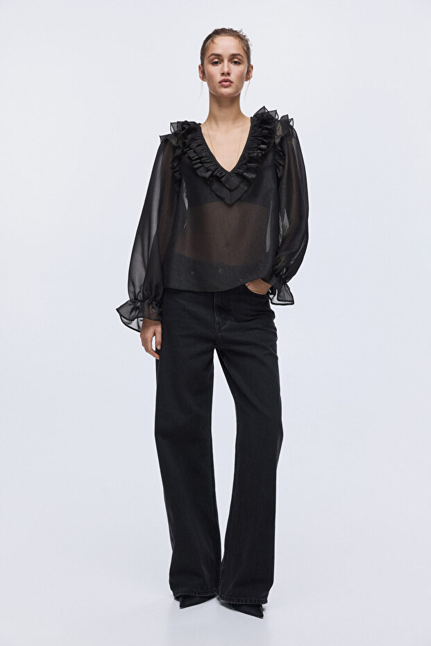 Fırfırlı Bluz - 2