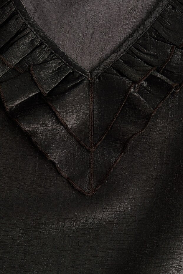 Fırfırlı Bluz - 5