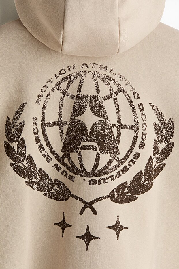 Kapüşonlu Üst Loose Fit - 7