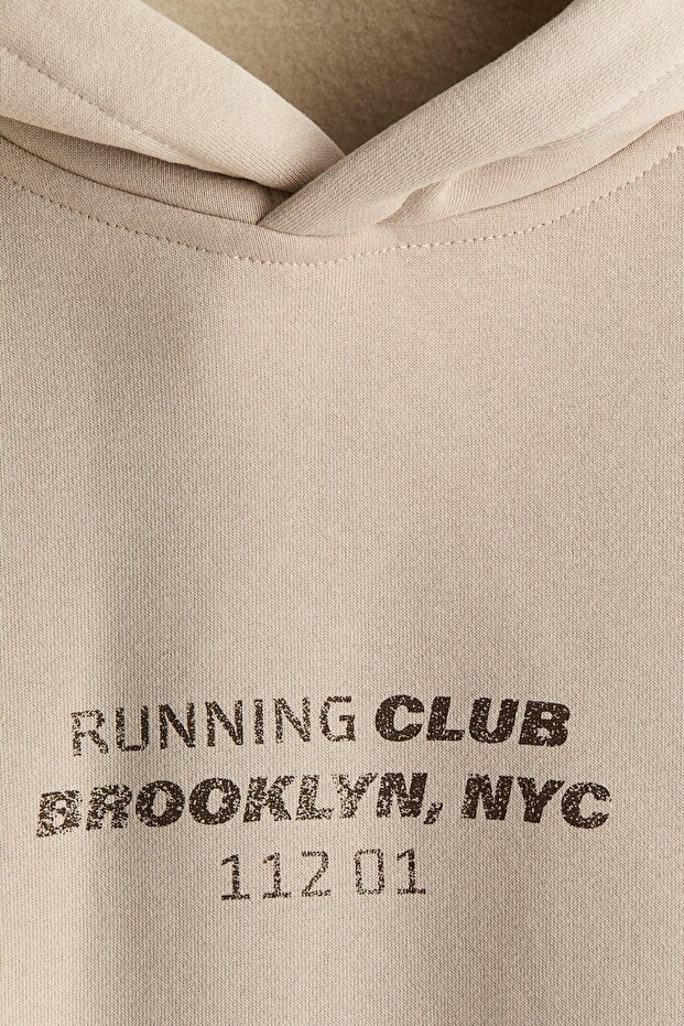 Kapüşonlu Üst Loose Fit - 6