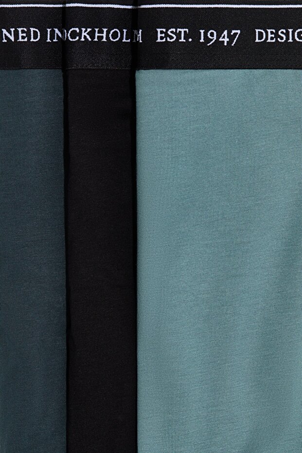 3’lü COOLMAX® Normal Paça Boxer Şort - 3