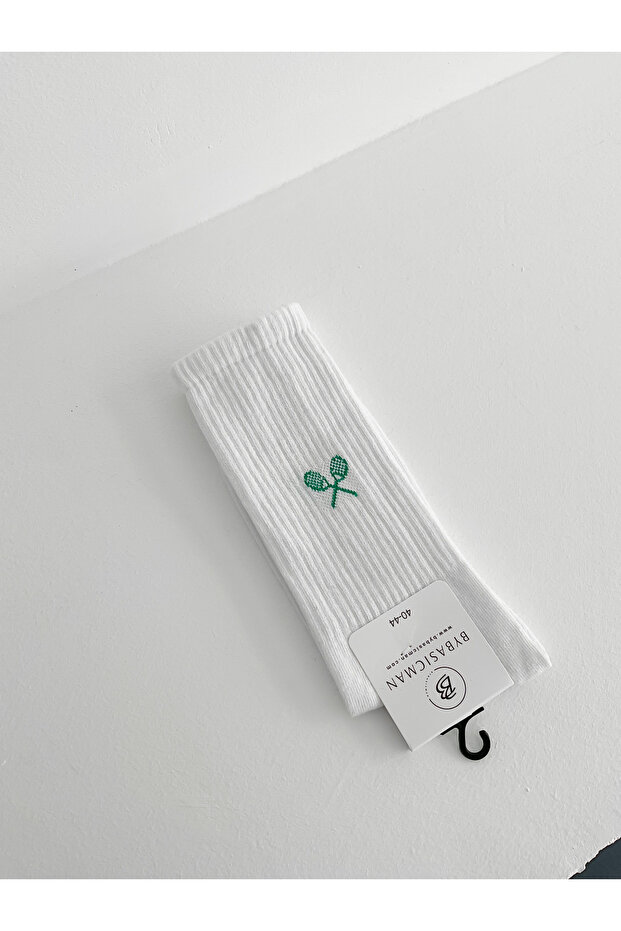 Бели тенис чорапи - 1