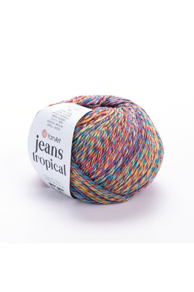 Jeans Tropical Knitting Yarn - 50Gr