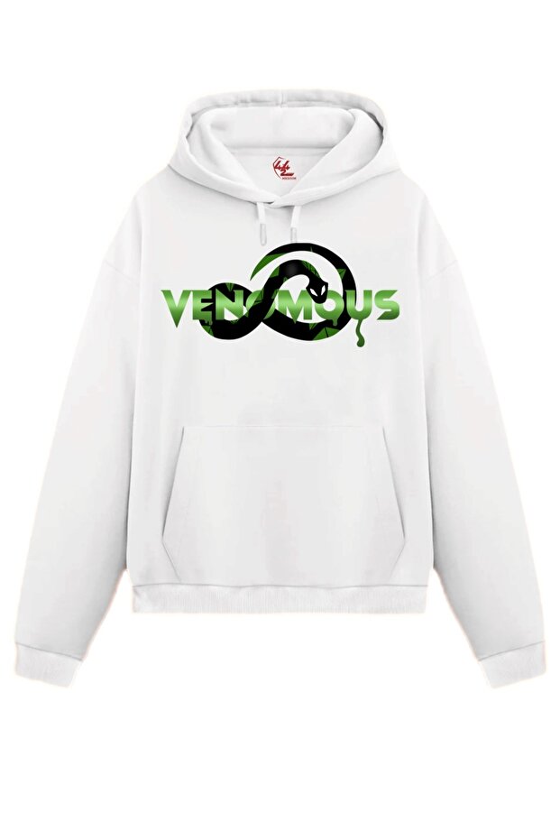 Venomous Infinity Snake Design Sweatshirt / Hoodie (Optional)