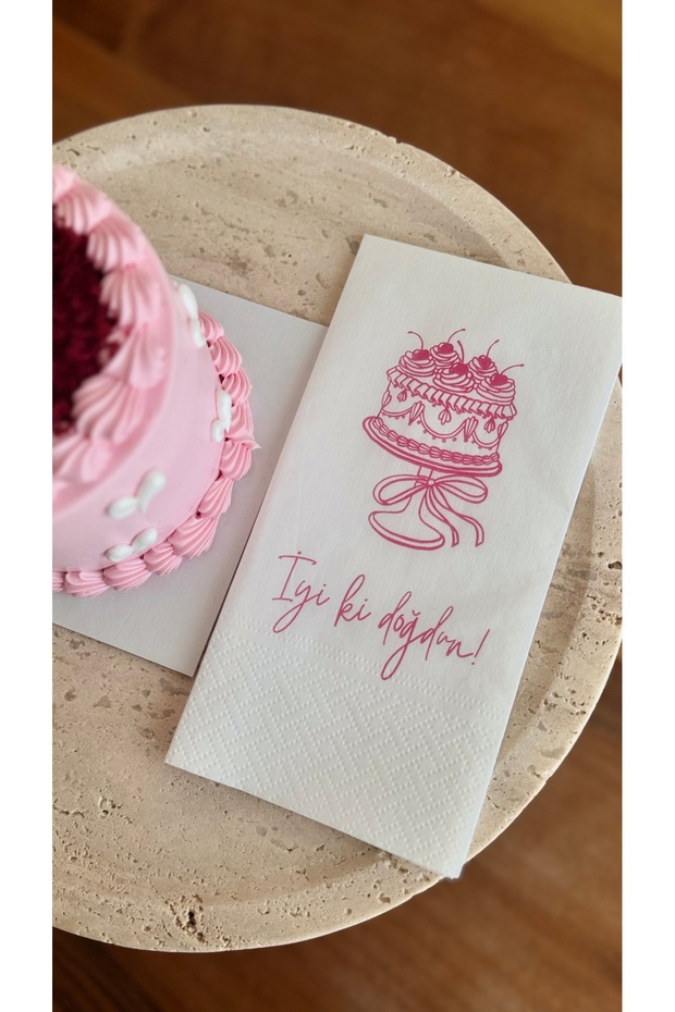 Napkindesing Birthday Napkin 20 Pcs