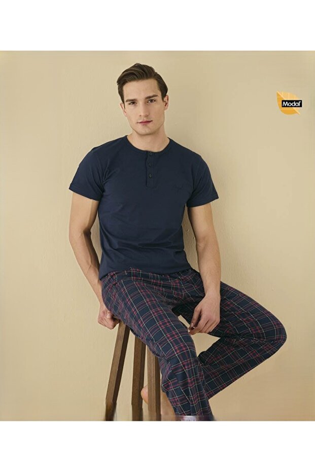 Short Sleeved Modal Pajama Set