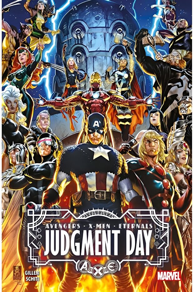 A.X.E. Judgment Day Avengers - X-men - Eternals - 1